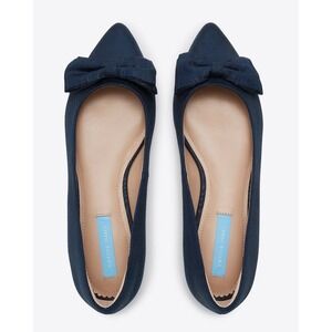 Draper James Annabelle Bow Flat in Blue Size 8